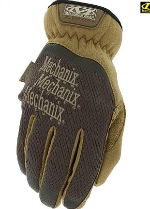 Рукавички mechanix fastfit койот\коричневий