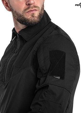 Убакс pentagon combat shirt ranger - black 6