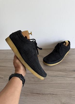 Черевики замшеві clarks originals weaver оригінал