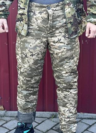 Штаны пиксель зимние омni heat b&l 48