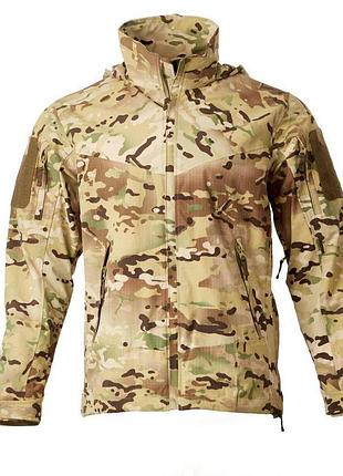 Куртка тактическая легкая gore-tex мультикам