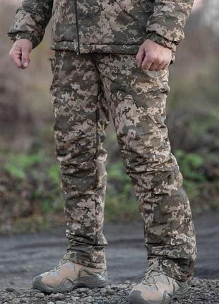 Брюки зимние nord storm на подтяжках пиксель military r+ xl