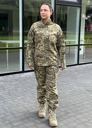Тактический торжественный женский костюм зсу пиксель мм14 military