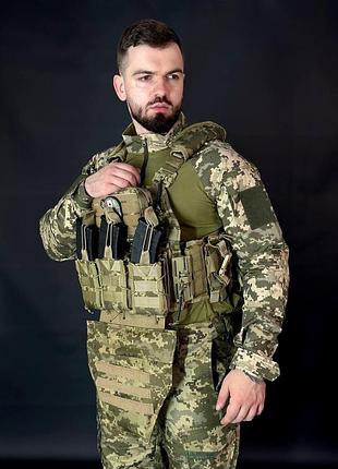 Плитоноска с напашником mask