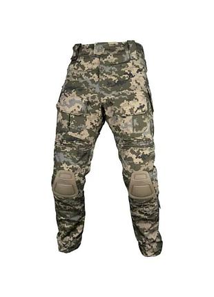 Штани g3 combat pants з наколінниками - піксель l