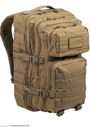 Тактический рюкзак mil-tec assault pack large 36 л coyote