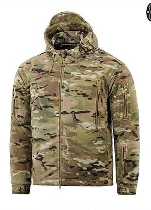 Куртка флисовая m-tac windblock division gen.ii mtp мультикам