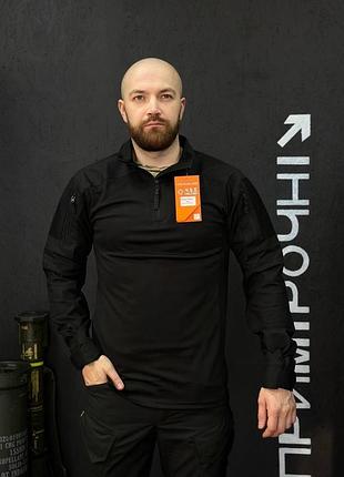 Тактический военный убакс черный 4.5.0 улучшенный black under body armor combat shirt 50