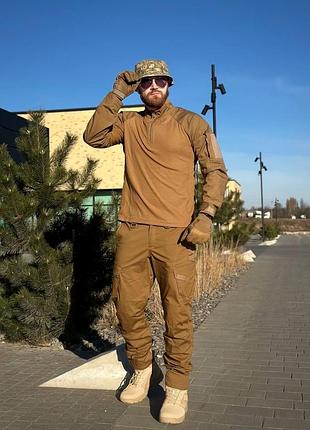 Военный комплект coyote kayman убакс cool-pass и брюки kayman coyote