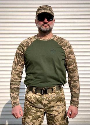 Тактичний реглан хб піксель батали