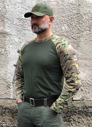 Тактический реглан хб мультикам 52