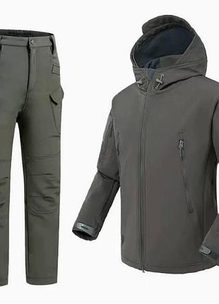 Тактический костюм tactical vanguard серый m