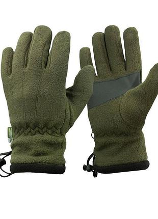 Варежки флисовые улучшенные olive