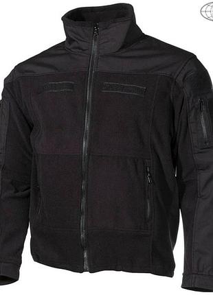 Флисовая кофта тактическая mfh «combat» black l