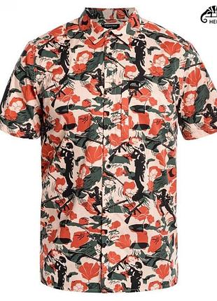 Сорочка helikon tactical hawaiian short sleeve - cassino