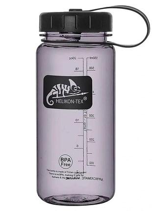 Бутылка туристическая для воды helikon-tex tritan bottle wide mouth 700 мл