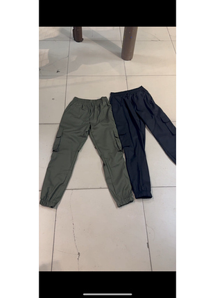 Брюки джоггеры cotton brash черные
