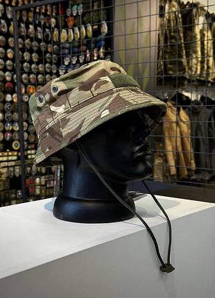 Тактическая военная панама мультикам mtp система molle и велкро