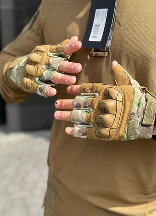 Перчатки без пальи мультикам mechanix новые