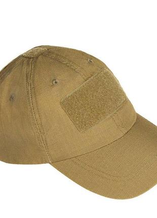 Бейсболка тактическая mil-tec tactical baseball cap coyote