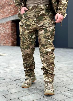 Тактические брюки softshell мультикам dragon xl