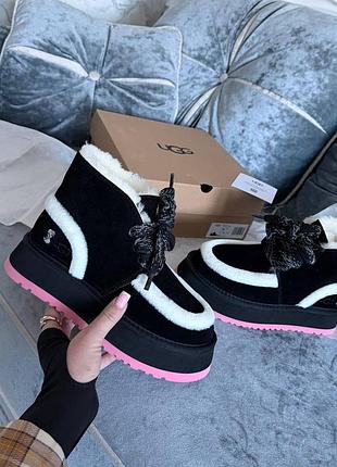 Уггі чорні ugg love