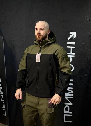 Куртка gman soft shell на флісі