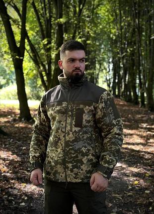 Флісова кофта піксель мілітарі 50