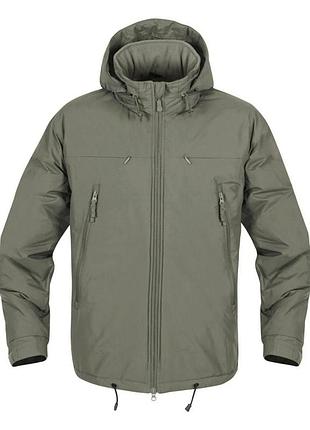 Куртка зимова helikon-tex husky tactical winter-alpha green original ✅