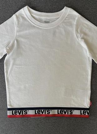 Нова футболка levis 3-4 роки дівчинка