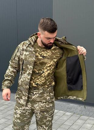 Костюм пиксель софтшелл b&l 46 3