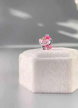 Намистина pandora «алиса в стране чудес» s925 ale, disney, покрытие серебром