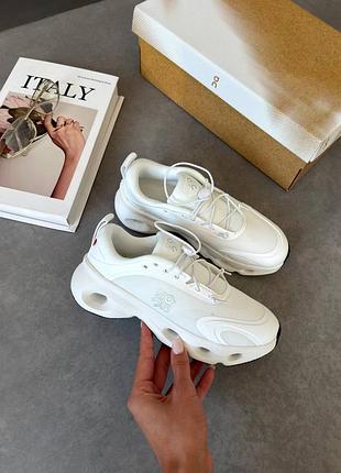 Loewe x on running cloud solo white 2