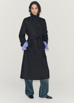 Тренч water-repellent с ремнем zw collection