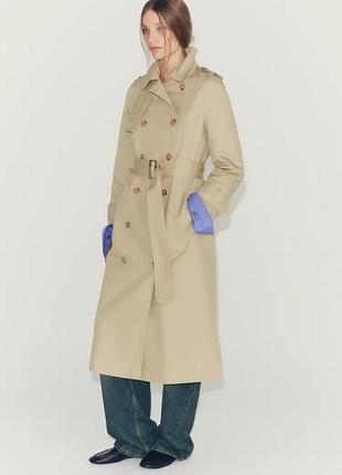 Тренч water-repellent с ремнем zw collection