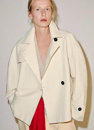 Короткий тренч zw collection