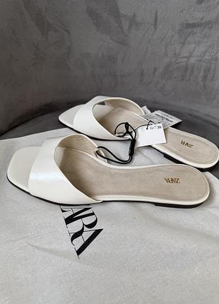 Шлёпанцы zara