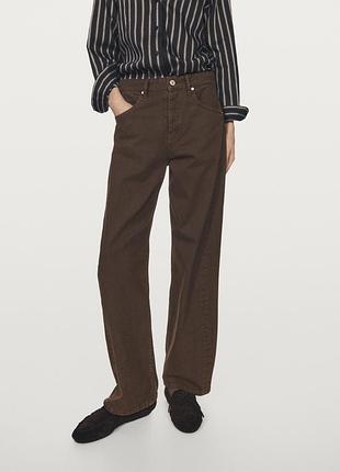 Жіночі прямі джинси massimo dutti женские джинсы
