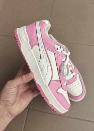 Кожаные кроссовки puma