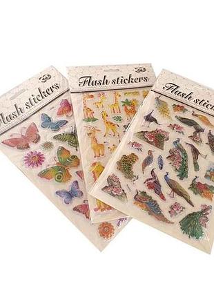 Наклейки пвх, 28*16см, ух-001 85-4 тм leader