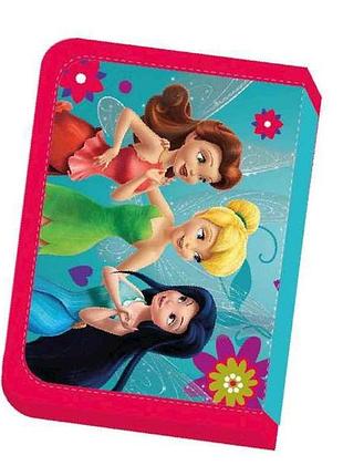 Пенал 2 відвороти disney fairies 21*13,5*4см hipe 931108 тм leader