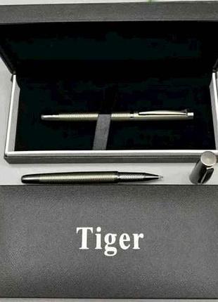 Ручка подарочная 3669 tiger серая тм sunopt