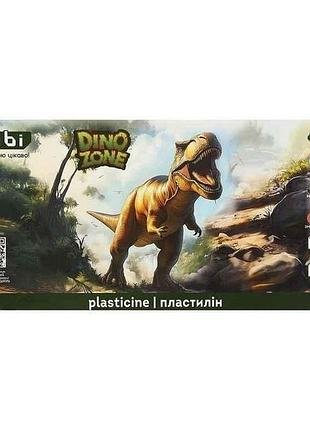 Пластилион 12 цветов dino 192г тм zibi