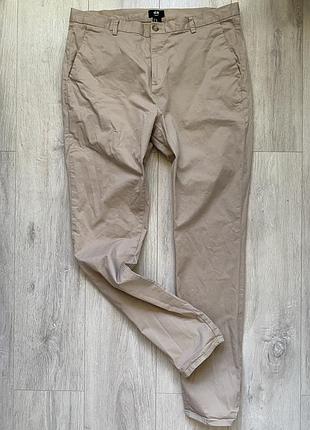 Бежеві чоловічі брюки, штани, 36 розмір, h&m