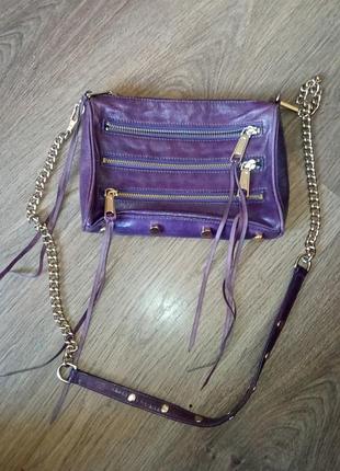 Шкіряна сумка rebecca minkoff