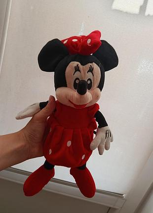 М'яка іграшка для дівчинки disney мінні маус червона