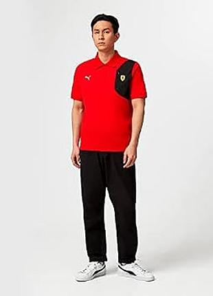 Футболка поло котонова puma ferrari