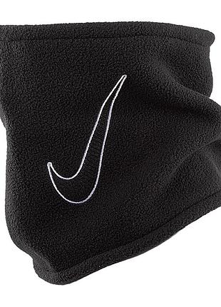 Баф nike y fleece neckwarmer 2.0 black/white osfm