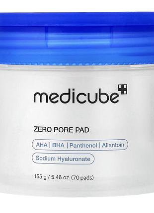 Medicube zero pore pad (70 шт / 155 г) — культові корейські відлущувальні педи для звуження пор та гладкості шкіри