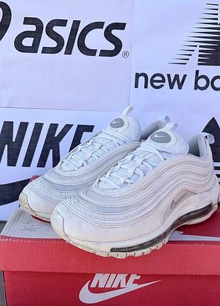 Кроссовки nike air max 97 95 tn + для тренировок кожаные